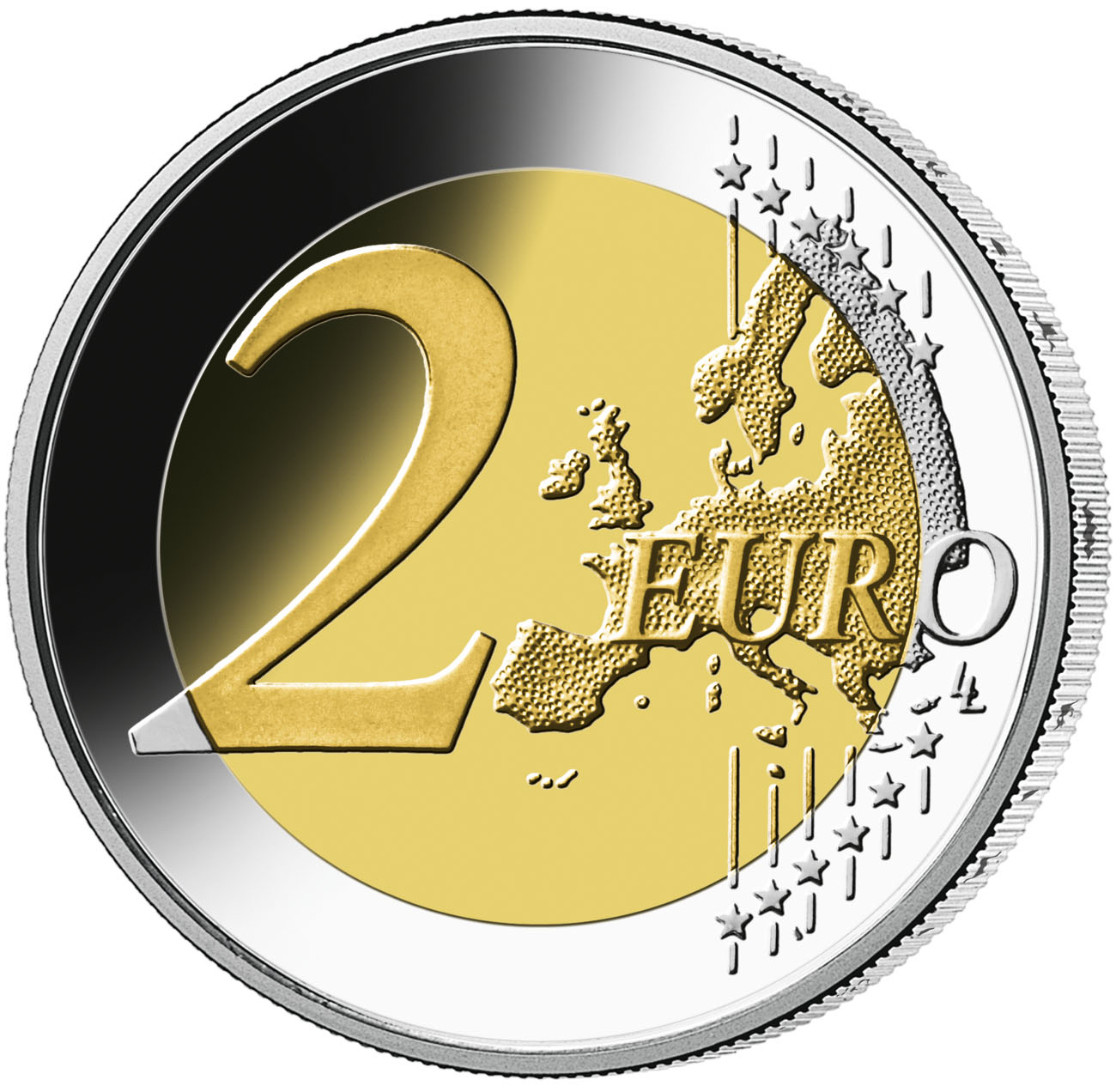 2 евро, 175 лет Франкфуртской конституции, биметалл, Германия, 2024