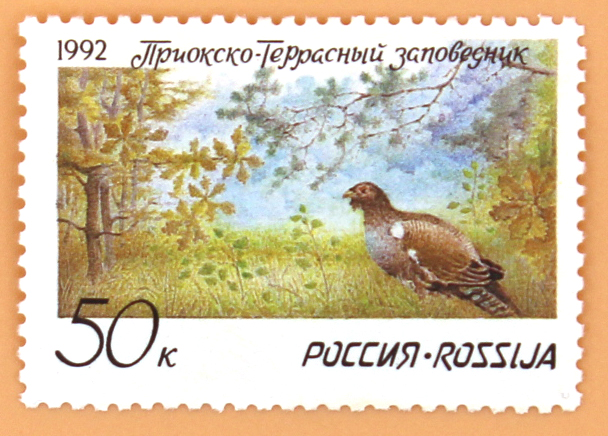 1992, 9, Приокско-Террасный заповедник. - Марка, Россия