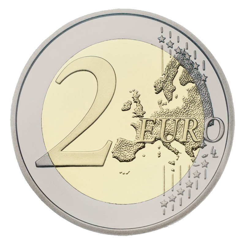 2 евро, Всемирное наследие ЮНЕСКО, Севилья, биметалл, Испания, 2024